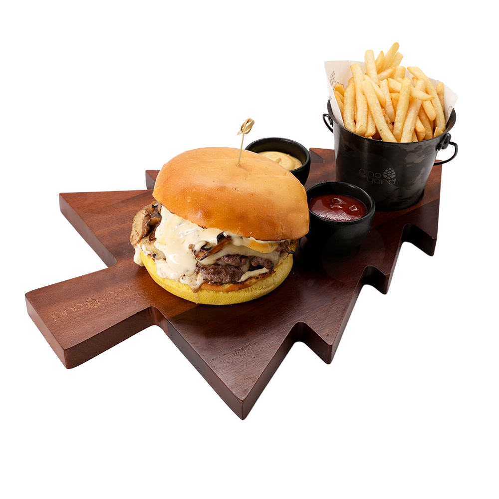 Beef Mushroom Burger